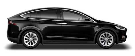 Tesla Model S & Tesla Model X Chauffeur Hire London To Bicester Village